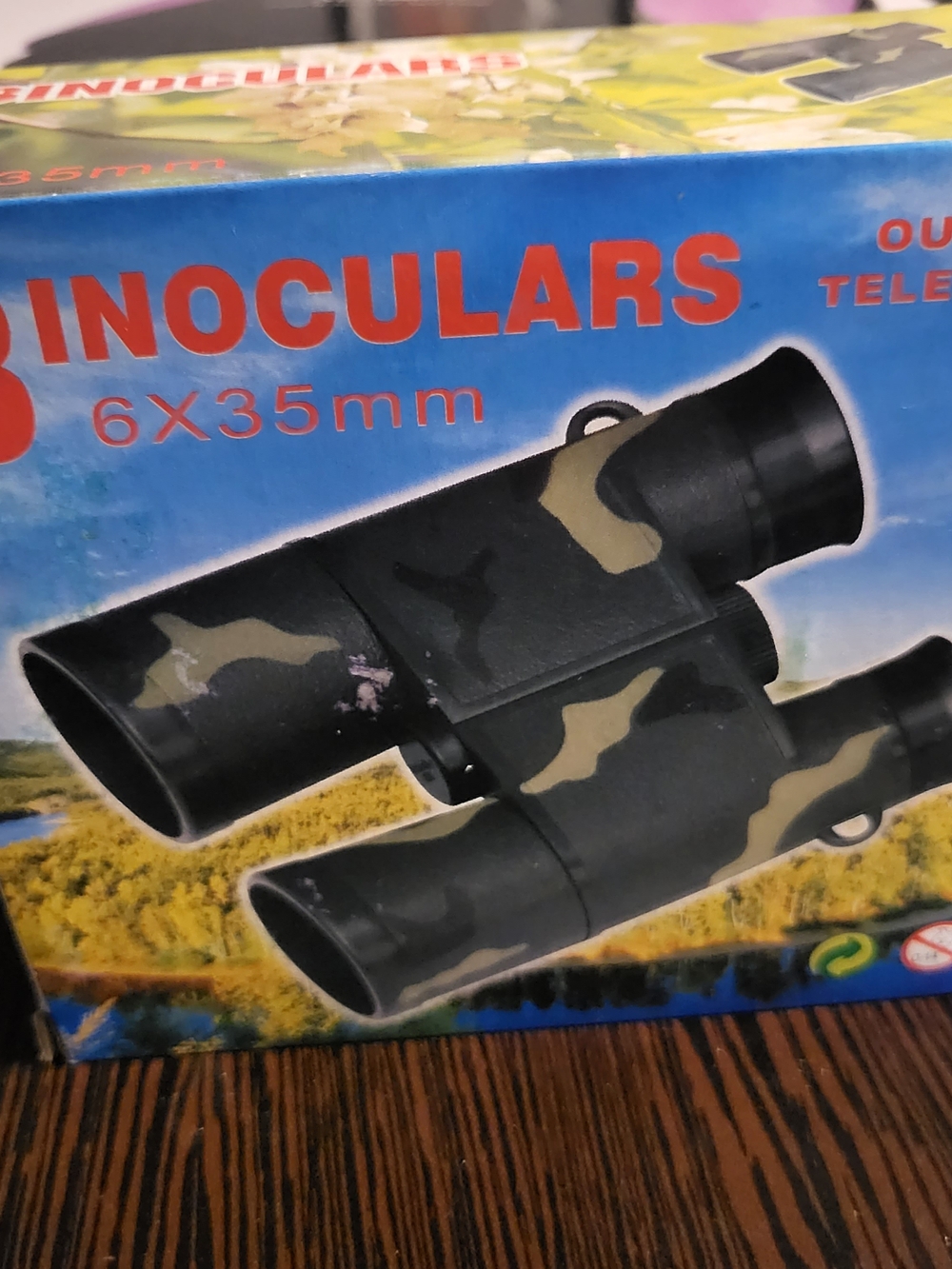 6x35mm Camouflage Binoculars - Compact Outdoor Optics